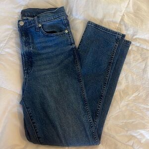 Size 10 or 30 high rise vintage slim gap jeans